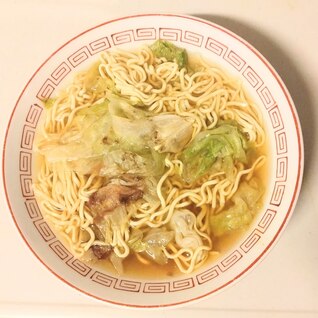 レタスのさっぱりラーメン